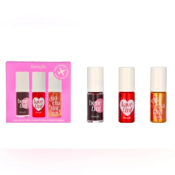 Benefit Lip and Cheek Stain Trio